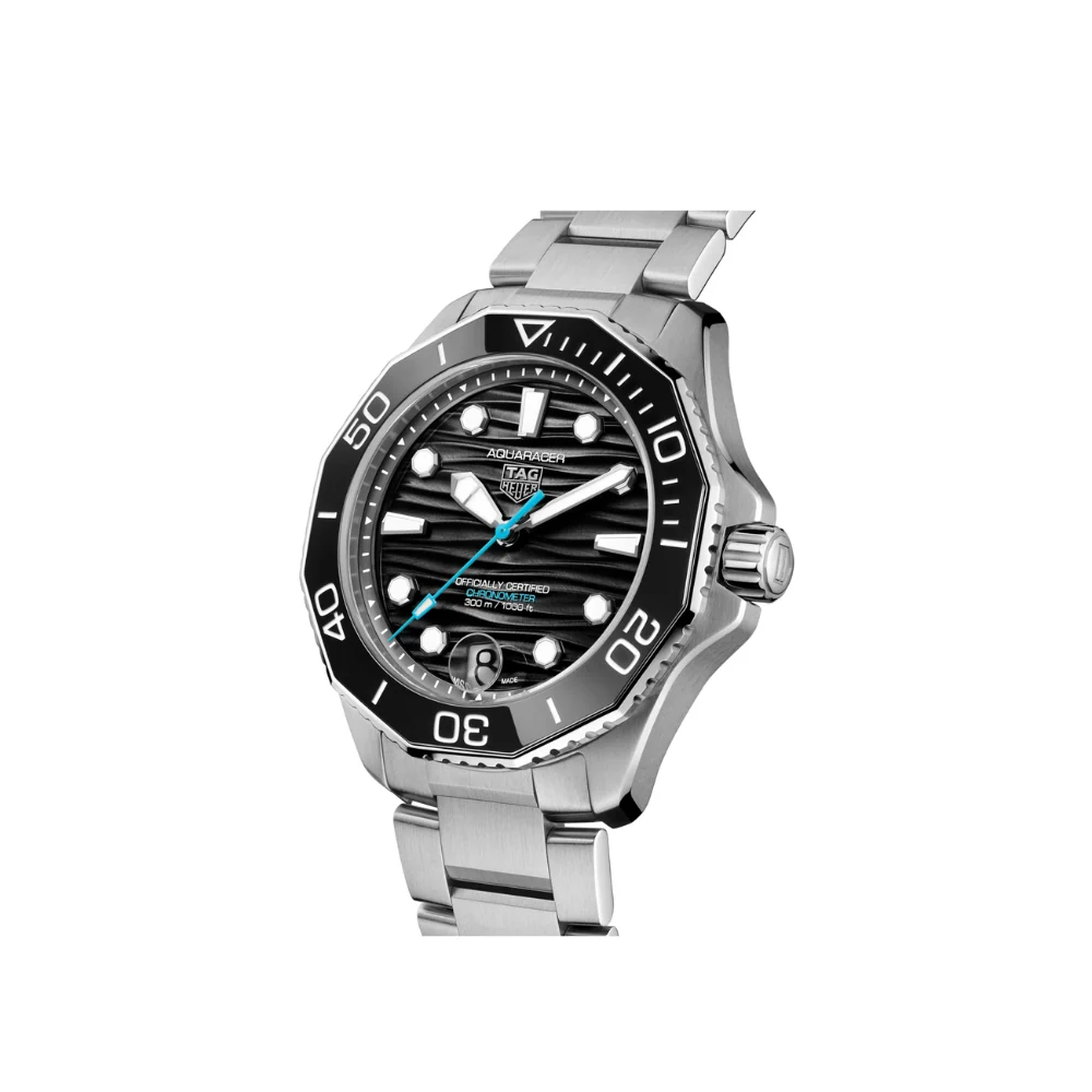 TAG Heuer Aquaracer Professional 300 Date 42mm Black Dial Watch - Image 3