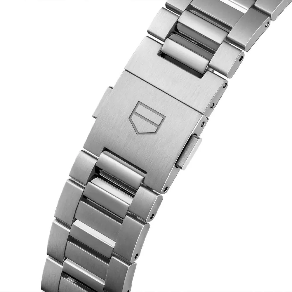 TAG Heuer Carrera Chronograph Silver Dial 39mm Watch - Image 4