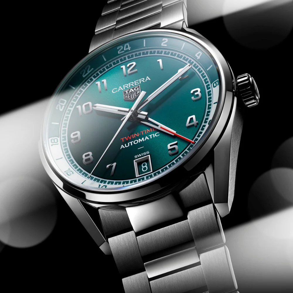 TAG Heuer Carrera Date Twin-Time Watch - Image 6