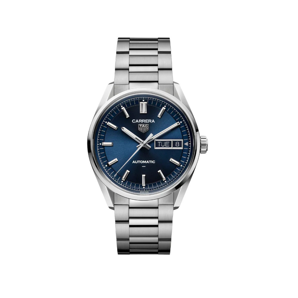 TAG Heuer Carrera Day-Date 41mm Blue Dial Watch