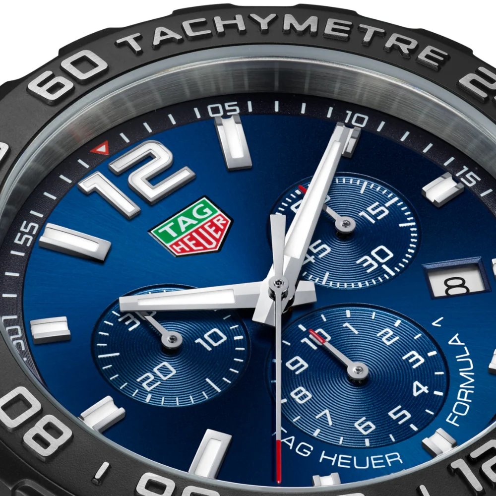 TAG Heuer Formula 1 Chronograph Blue Dial 43mm Watch - Image 3