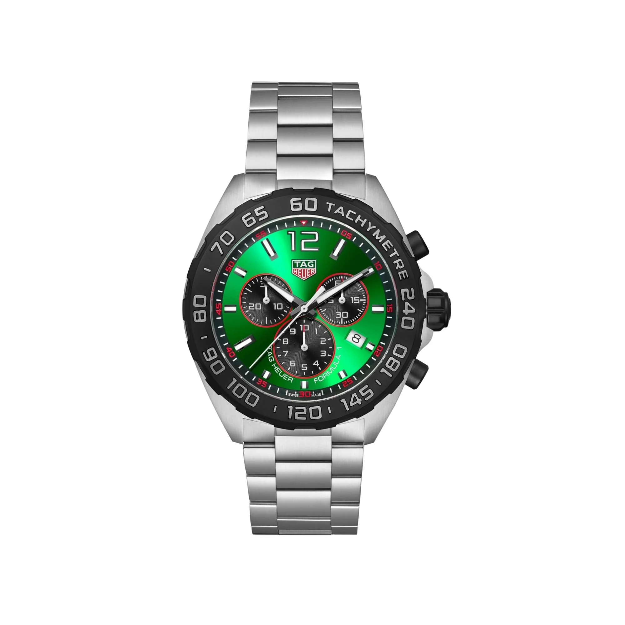 TAG Heuer Formula 1 Chronograph Green Bracelet Watch