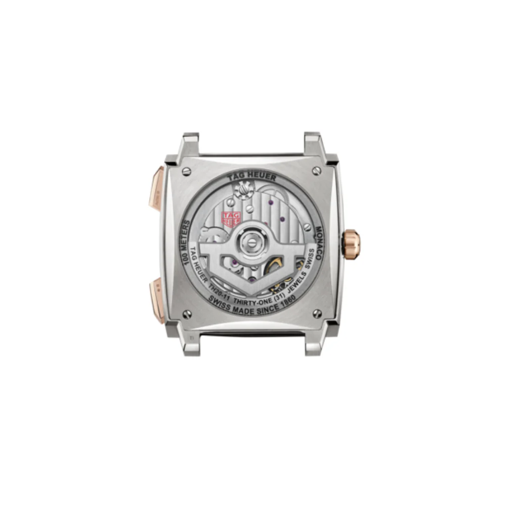 TAG Heuer Monaco Chronograph 39mm Black Dial Watch - Image 5