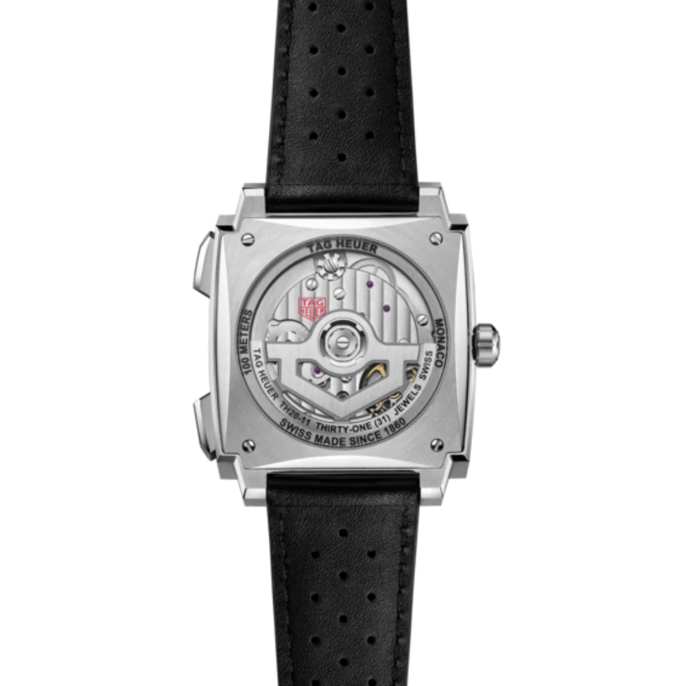 TAG Heuer Monaco Chronograph 39mm Blue Dial Watch - Image 2