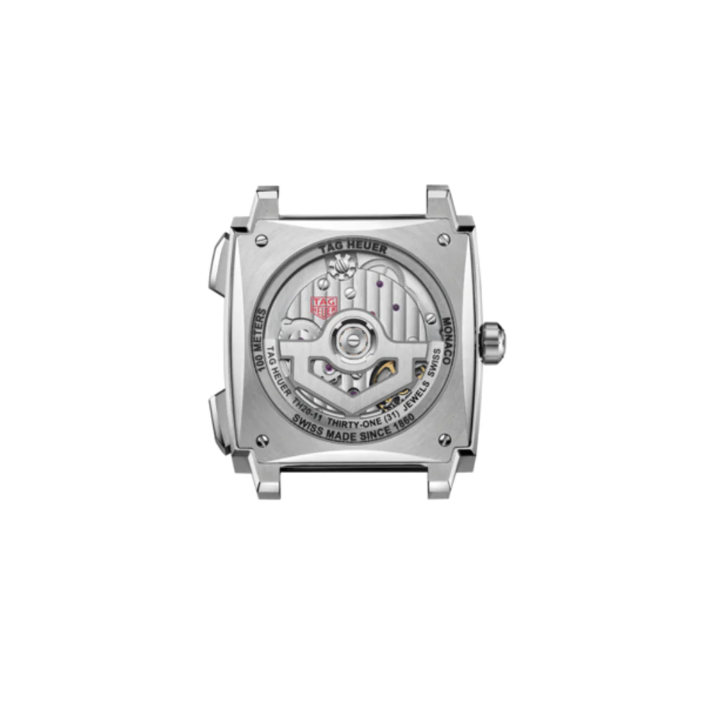TAG Heuer Monaco Chronograph 39mm Blue Dial Watch - Image 5