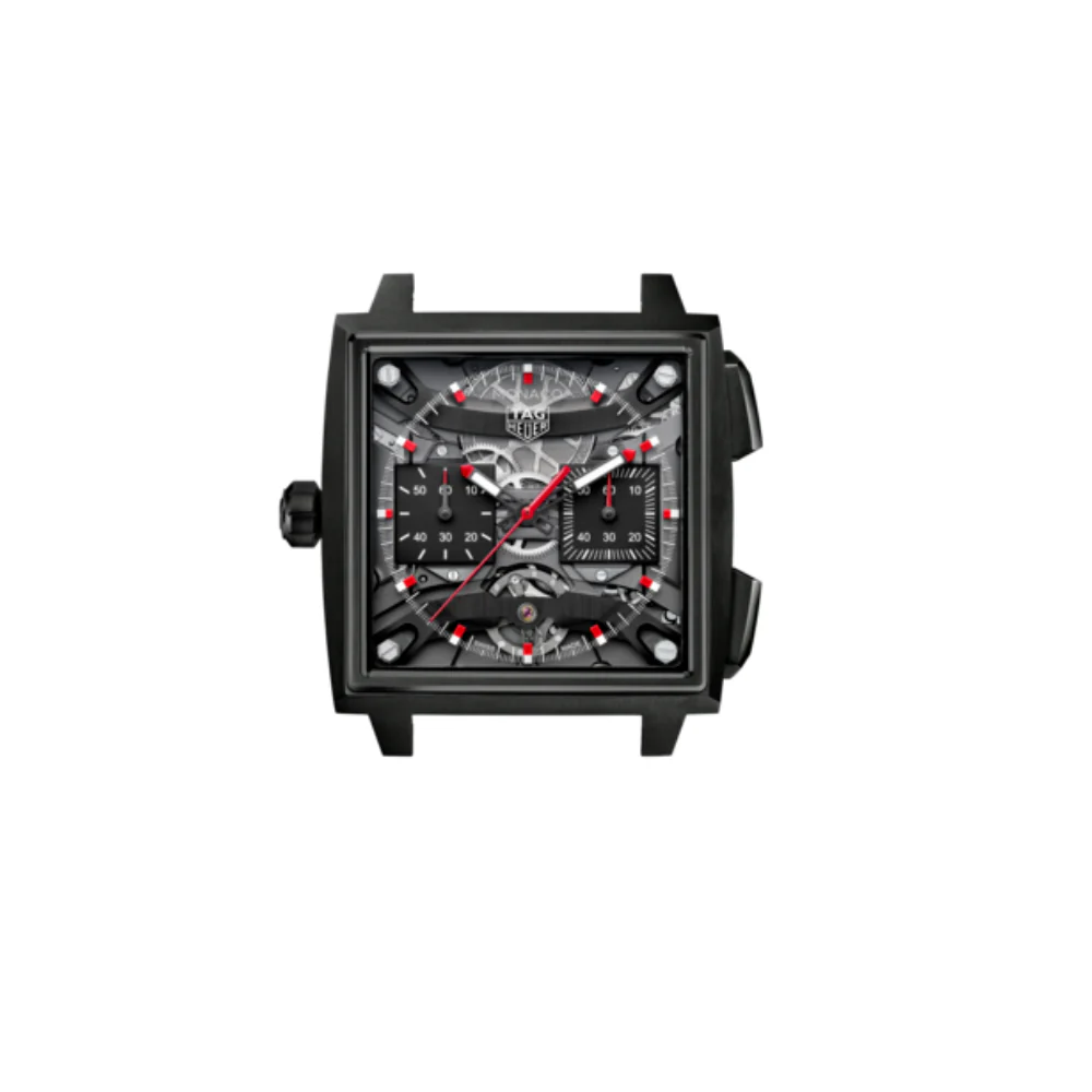 TAG Heuer Monaco Evergraph 41mm Black Watch - Image 6