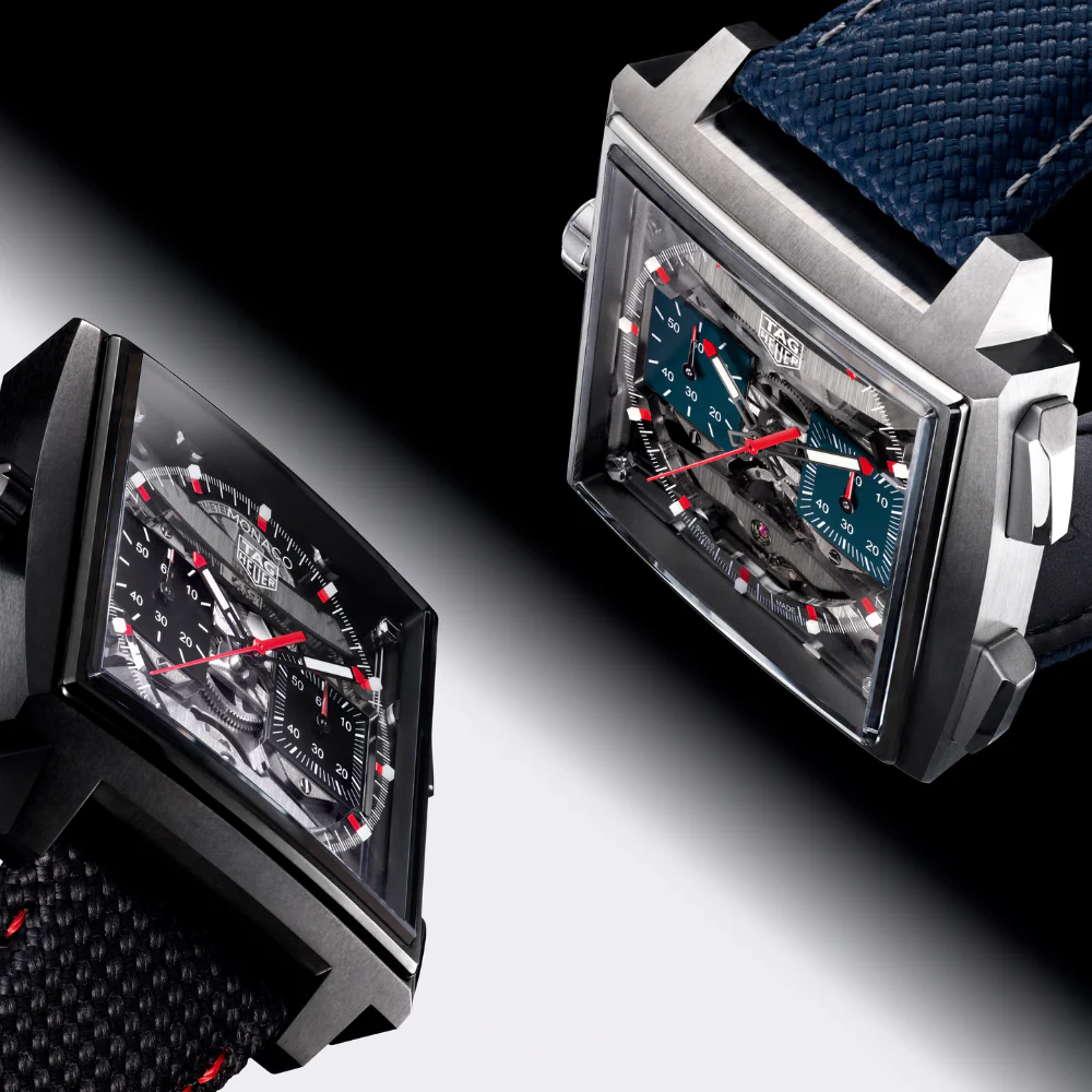 TAG Heuer Monaco Evergraph 41mm Black Watch - Image 8