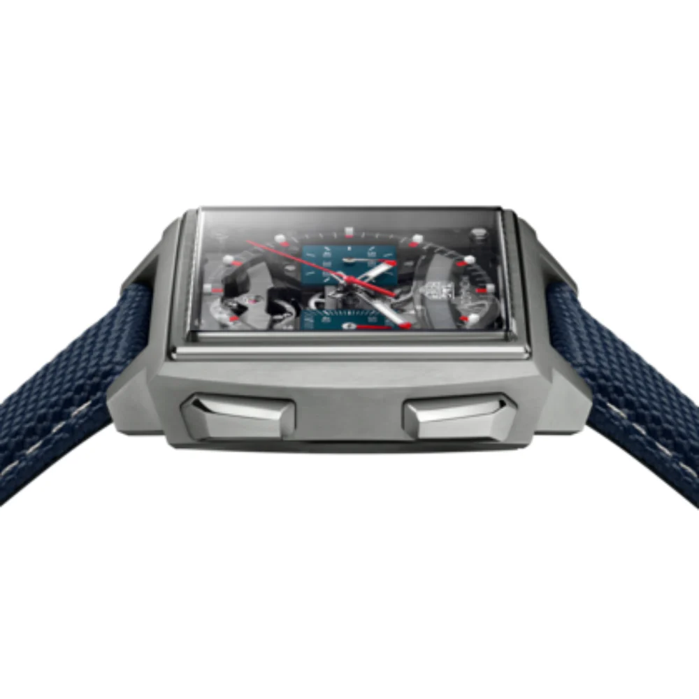 TAG Heuer Monaco Evergraph 41mm Transparent Dial Watch - Image 7