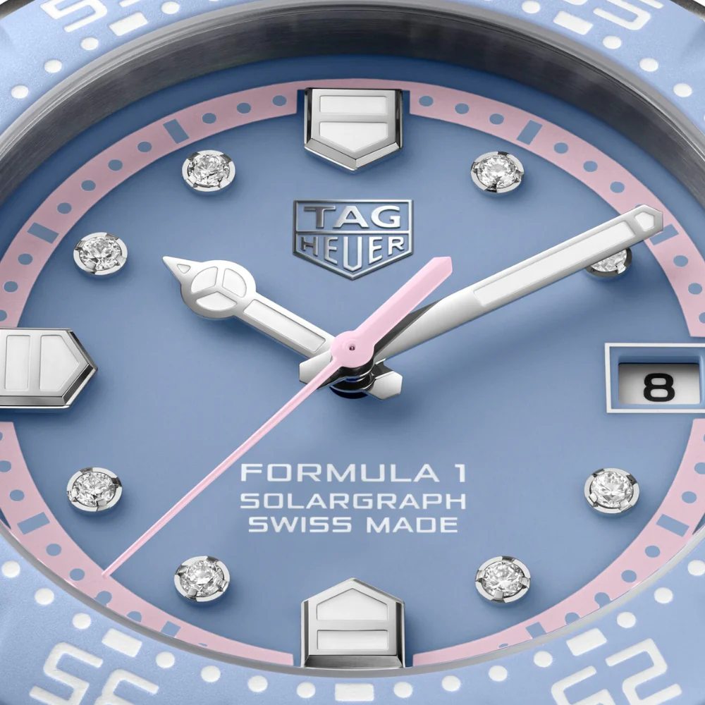 TAG Heuer Pastel Blue Formula 1 Solograph 38mm - Image 3