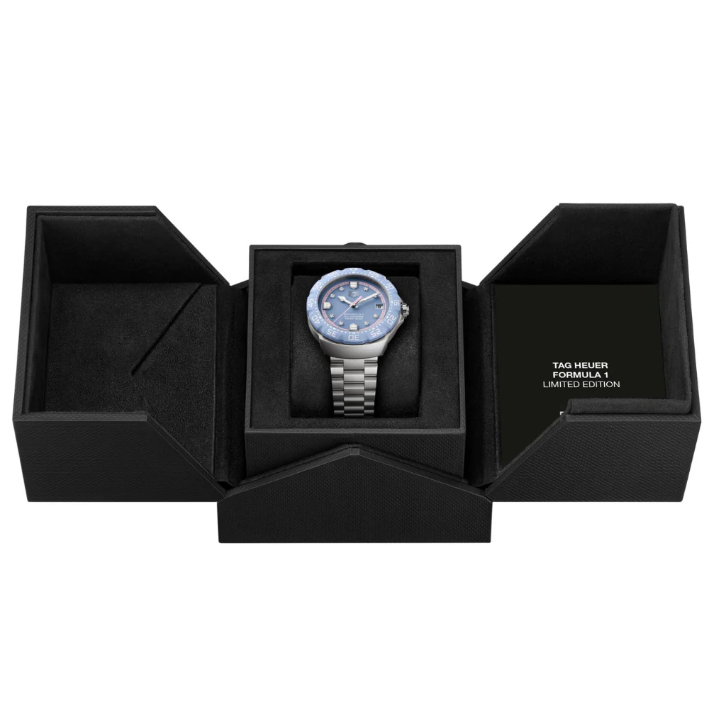 TAG Heuer Pastel Blue Formula 1 Solograph 38mm - Image 4