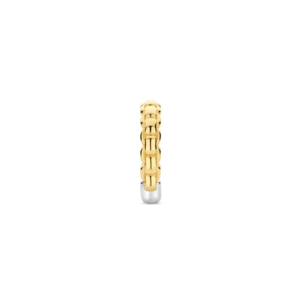 Ti Sento Gold Plated Chain Link Ring - Image 3