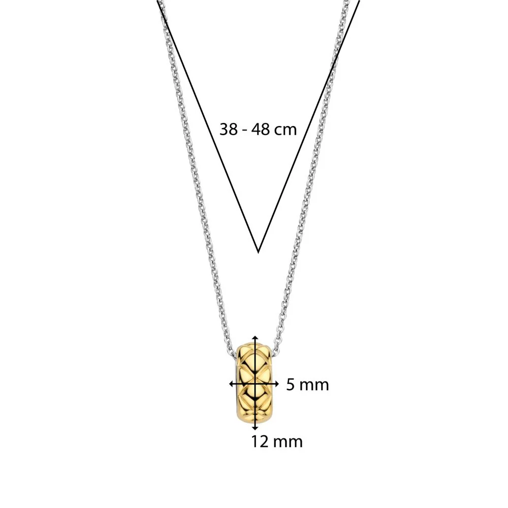 Ti Sento Milano Gold Plated Silver Pendant - Image 5