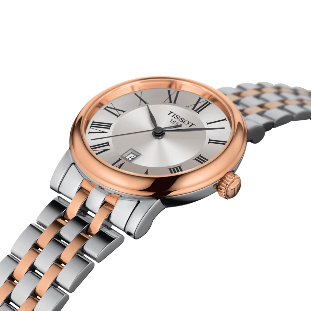 Tissot Carson Premium Lady 30mm Silver Watch - Image 3