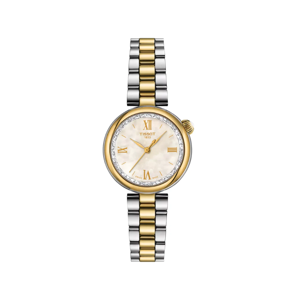 Tissot Desir Gold Pearl Dial 28mm Watch