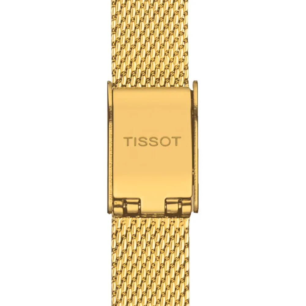 Tissot Lovely Square Gold 20mm Watch - Image 2