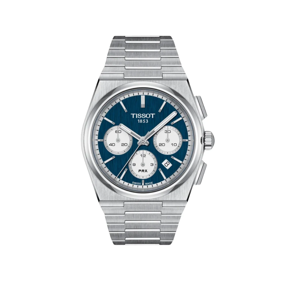 Tissot PRX Automatic Chronograph Blue Watch