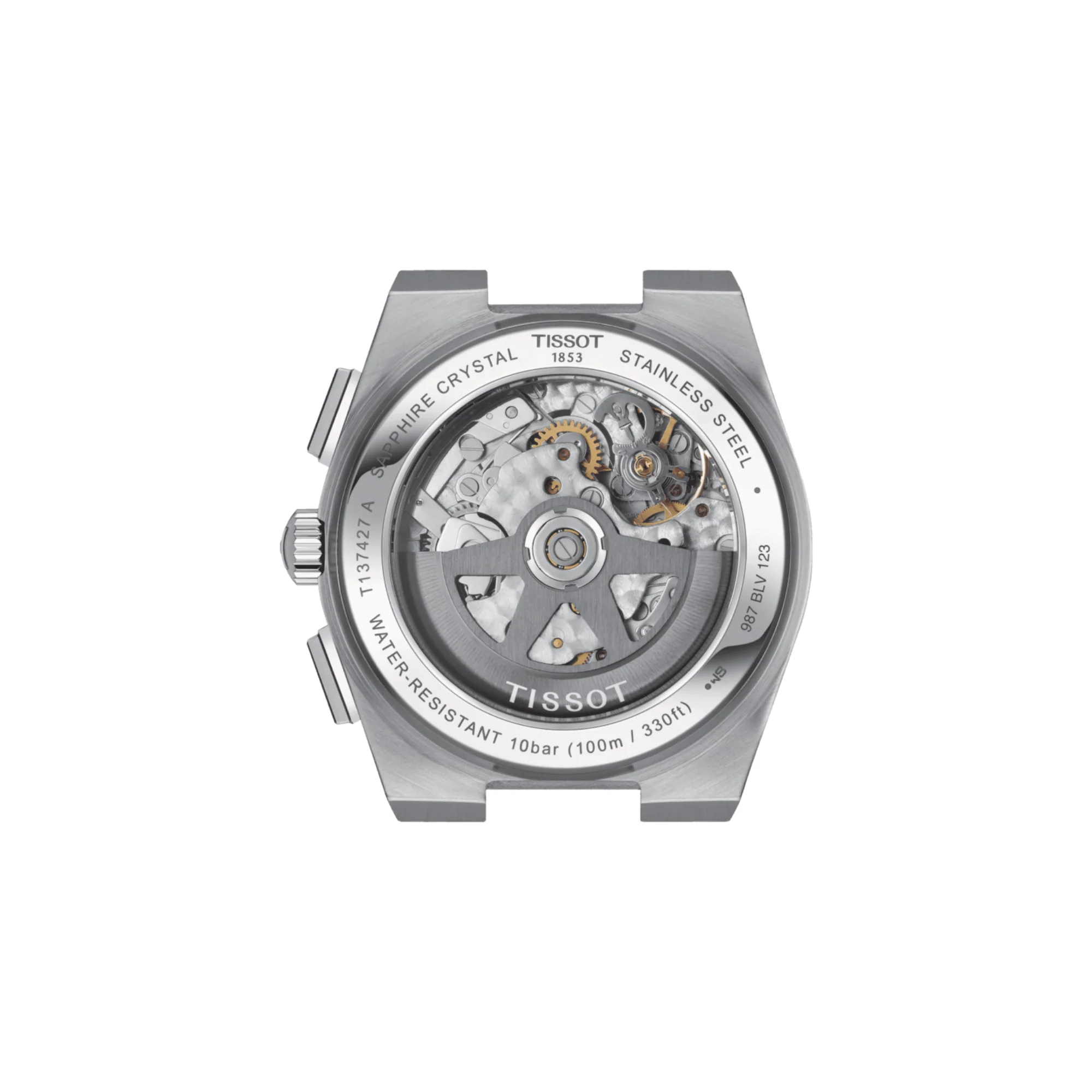 Tissot PRX Automatic Chronograph Blue Watch - Image 3