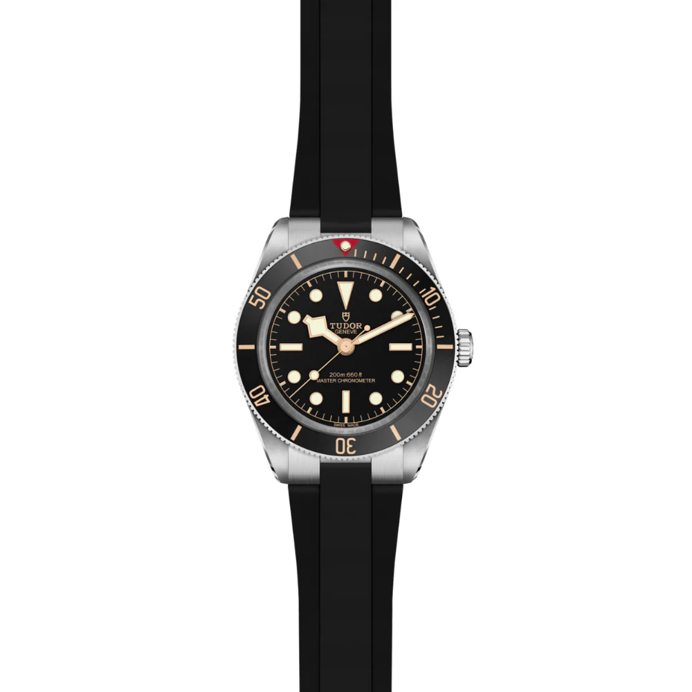 TUDOR Black Bay 58 39mm Rubber Strap Watch - Image 3
