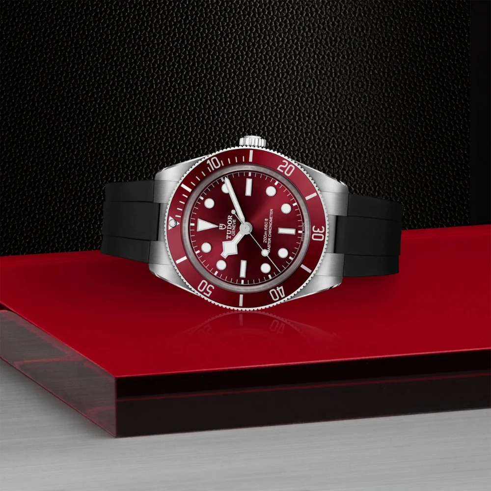 TUDOR Black Bay 58 Rubber Strap Burgundy Dial - Image 3