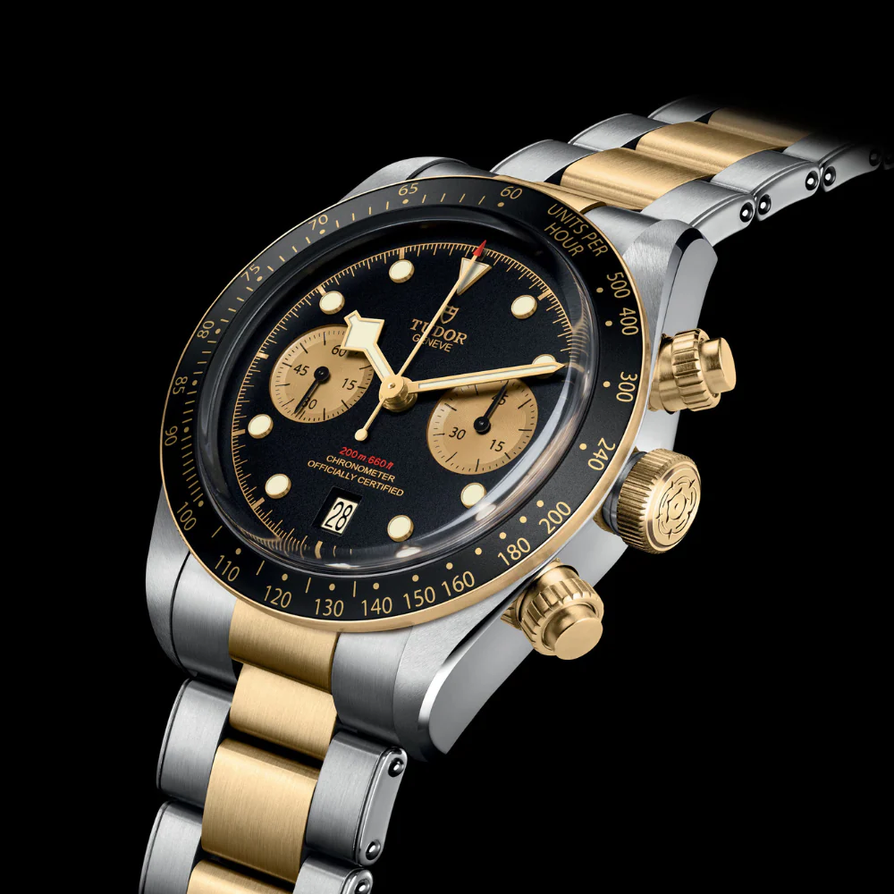 TUDOR Black Bay Chrono S&G Calibre MT5813 Two Tone Watch - Image 5