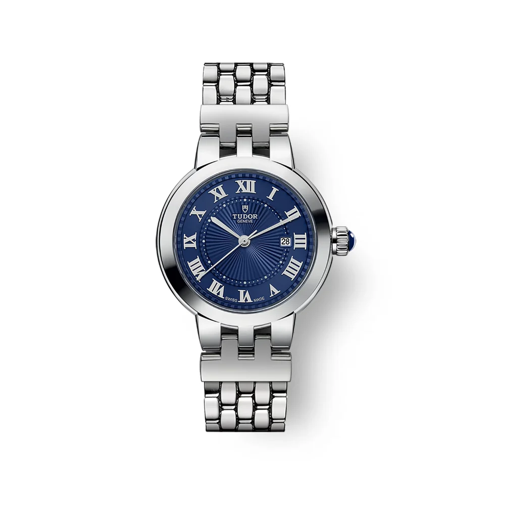 Tudor Clair De Rose Blue Dial 30mm Watch
