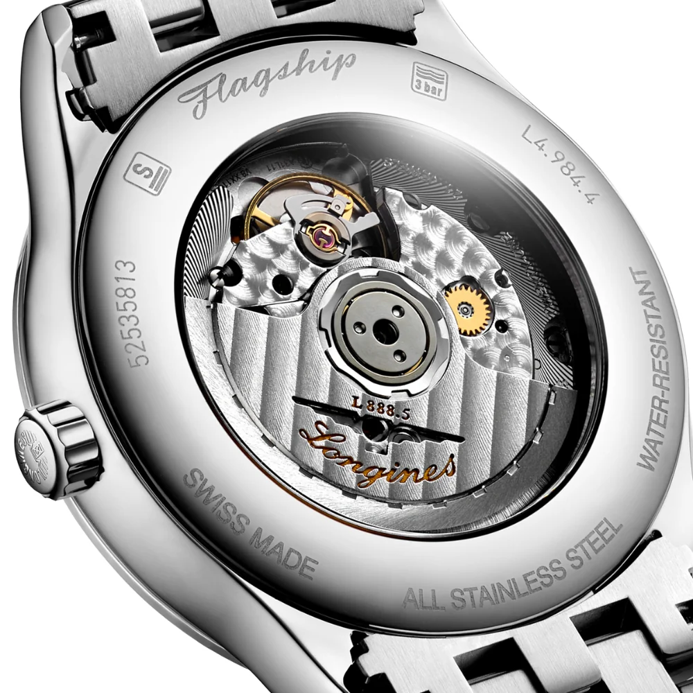 Longines Flagship Stainless Steel Green Dial Watch - Image 2