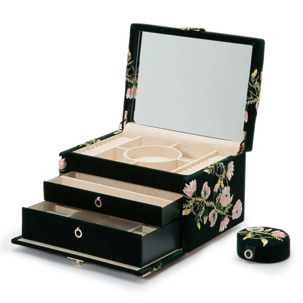 Wolf Zoe Medium Jewellery Box